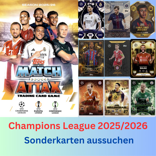 Topps match attax - attax, champions