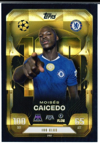 Moises caicedo 100 club - caicedo,