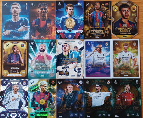 Topps match attax - match, 2025/26
