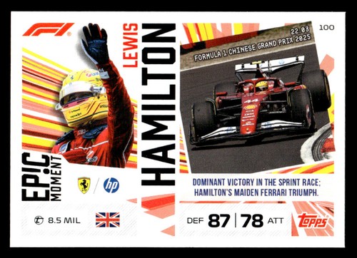 2026 topps turbo attax 100 - 2026, f1
