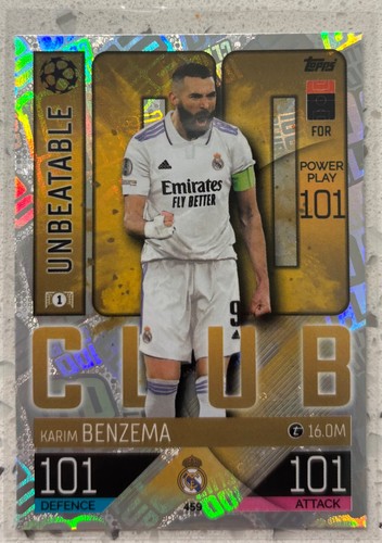 Karin benzema topps match - karin,