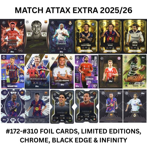 Match attax extra 2026 - match,