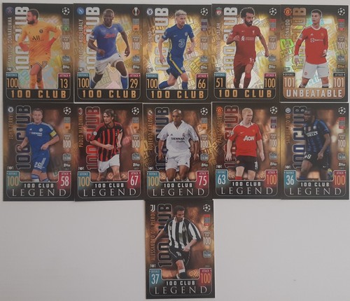 100 club topps - topps, match