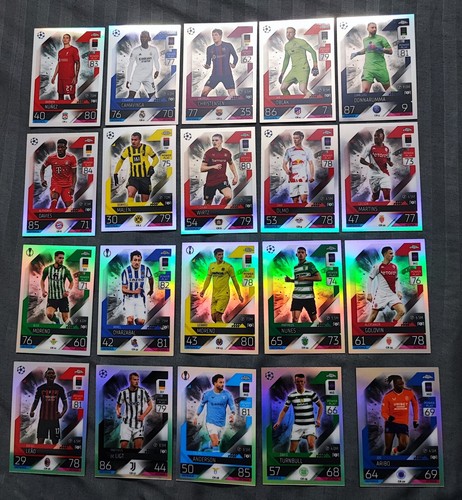 Topps match attax uefa - match,