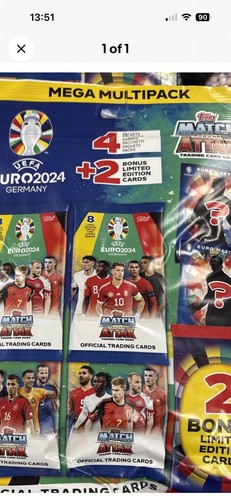 Topps match attax euro - topps, 2024
