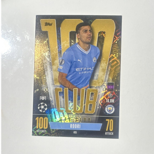 Topps match attax 100 club - match,