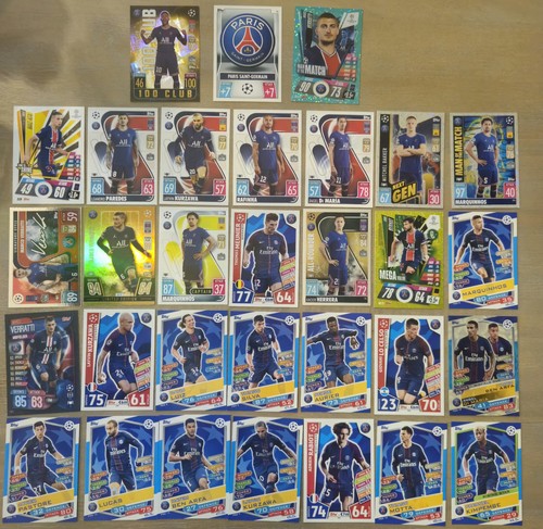 Psg card lot cards - psg, 29