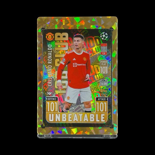 Cristiano ronaldo gold holo - gold,